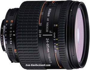 Used: Nikon AF Zoom-Nikkor 24-85mm f/2.8-4D IF