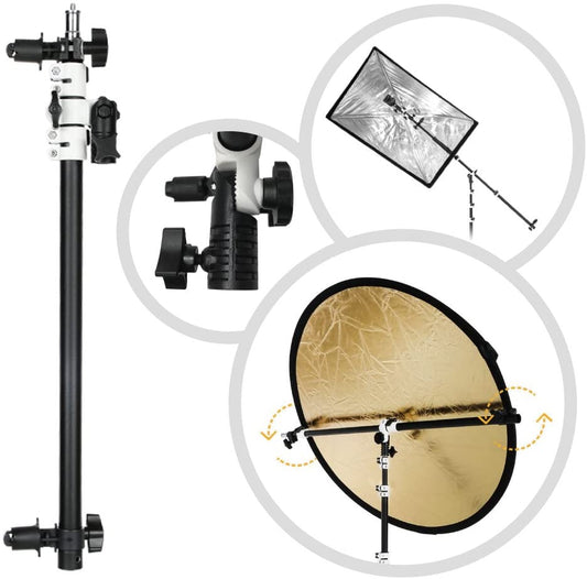 Fotoconic Multi Functional Reflector Holder, Boom Arm, Background Crossbar