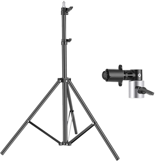 Background & Reflector Clip and 6ft/190cm Light Stand