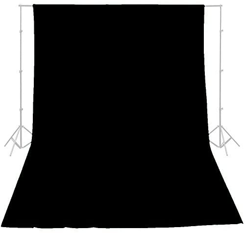 Photographic Studio Backdrop 3M x 6M Black