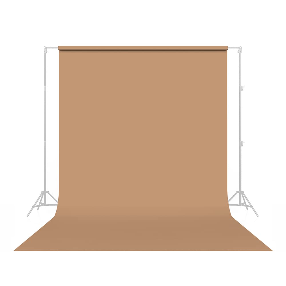 Muslin Brown Backdrop Material 3x6M (with stands)