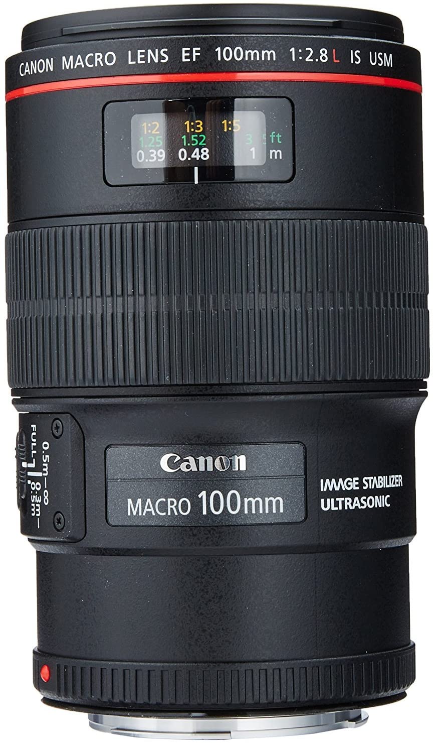 Canon EF 100mm f/2.8L IS USM Macro Lens for Canon Digital SLR Cameras