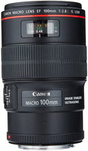 Load image into Gallery viewer, Canon EF 100mm f/2.8L IS USM Macro Lens for Canon Digital SLR Cameras
