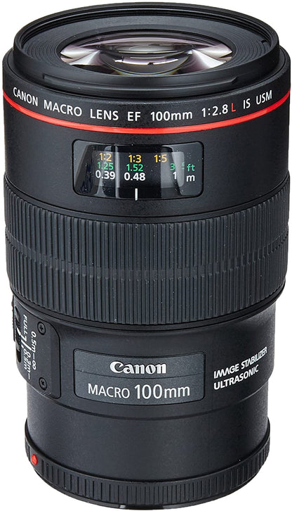 Canon EF 100mm f/2.8L IS USM Macro Lens for Canon Digital SLR Cameras