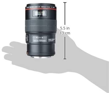 Canon EF 100mm f/2.8L IS USM Macro Lens for Canon Digital SLR Cameras