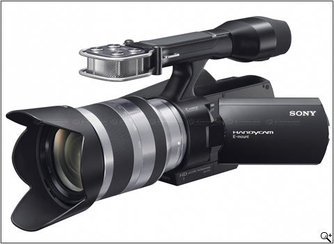 Used: Sony NEX-VG10 E-mount HD camcorder