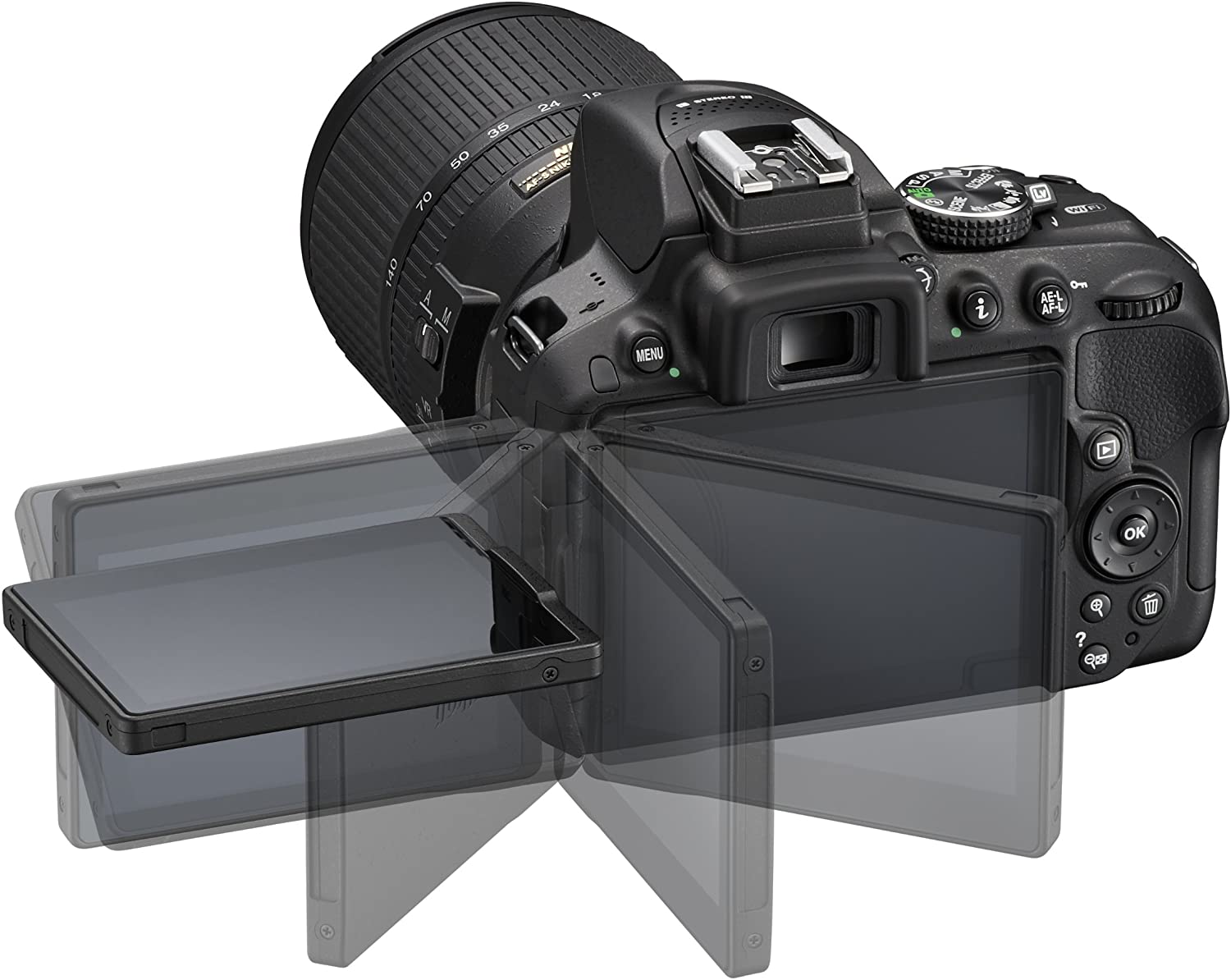 Nikon D5300 Digital SLR with 18-55mm VR II Compact Lens – S A