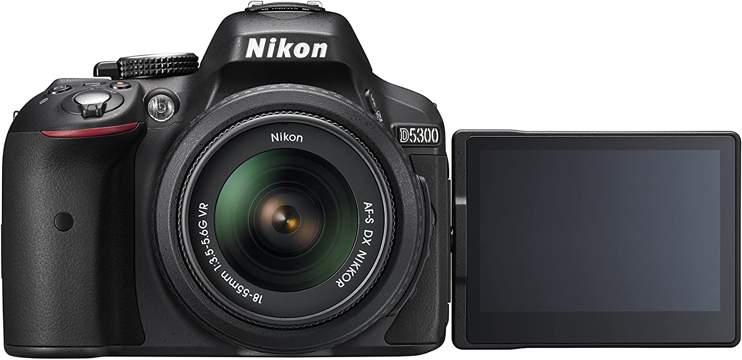 Nikon D5300 Digital SLR with 18-55mm VR II Compact Lens – S A