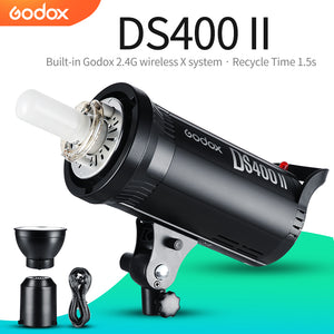 Godox DS400II 400Ws Studio Flash Light GN76 Bowens Mount