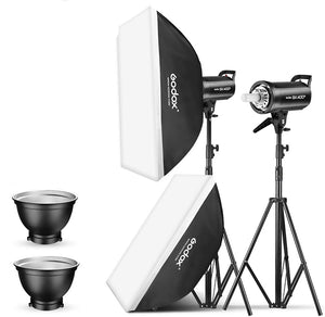 GODOX SK400II 800W 2.4G Photography Flash Studio Strobe Kit