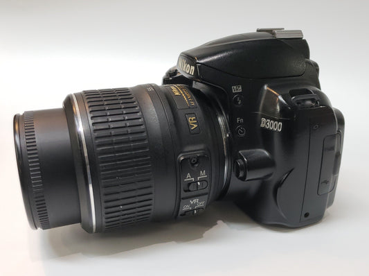 Nikon D3000 With 18-55mm Lens (Used)