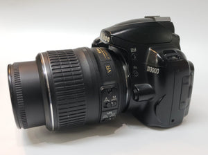Used: Nikon D3000 With 18-55mm Lens