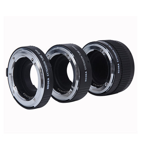 Kooka KK-N68 Extension tube set suitable for Nikon cameras (12mm,20mm,36mm)