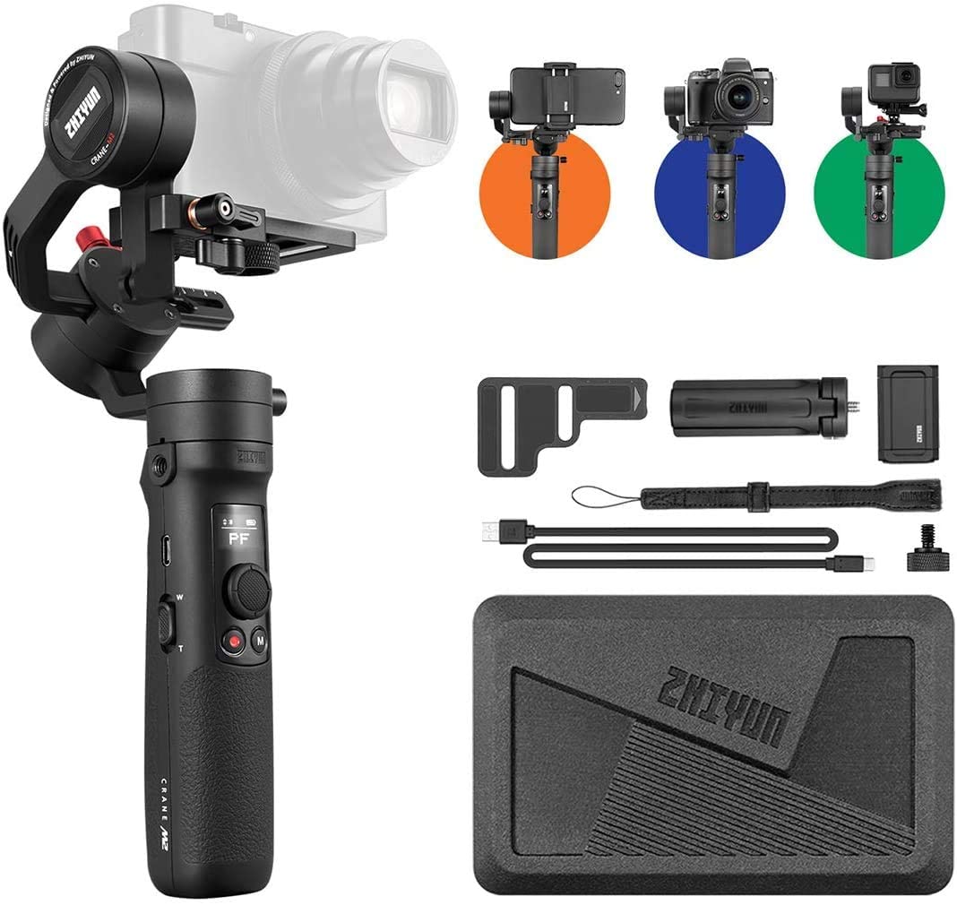 Zhiyun Crane M2 [Official] Handheld 3-Axis Gimbal Stabilizer