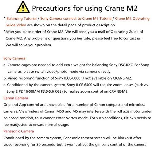 Zhiyun Crane M2 [Official] Handheld 3-Axis Gimbal Stabilizer