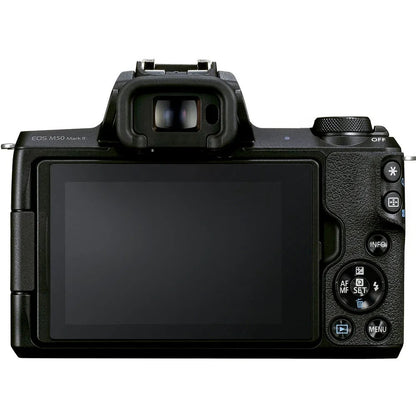 Canon EOS M50 Mark II + 15-45mm – Mirrorless Camera kit