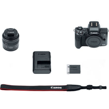 Load image into Gallery viewer, Canon EOS M50 24.1MP Mirrorless Camera with 15-45mm IS STM Lens - Black
