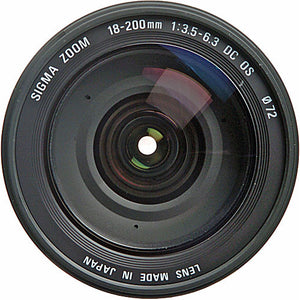 Used: Sigma 18-200mm f/3.5-6.3 DC OS HSM Lens for Nikon Digital SLR