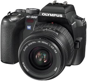 Used: Olympus Evolt E500 8MP Digital SLR with14-45mm f/3.5-5.6 Lens
