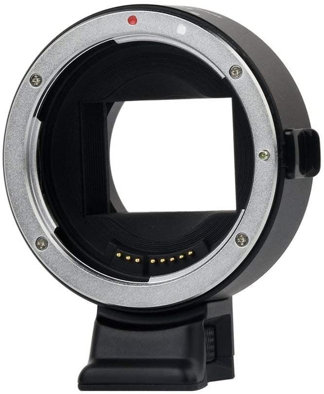 Lens Mount Adapter Ring for Canon EF/EF-S Lens to Camera Sony A9 A7 A7R A6300 A6500 NEX Series Full-Frame (EF-NEX)