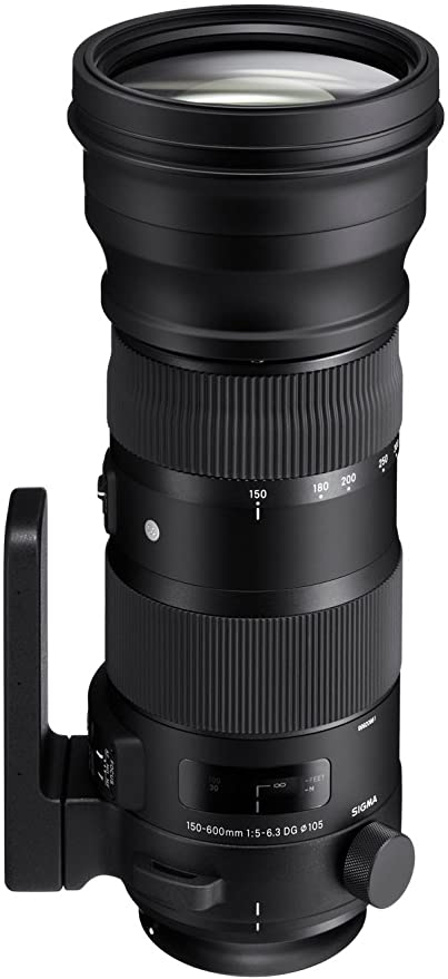 Used: Sigma 150-600mm F/5-6.3 DG OS HSM Sport Lens (canon EF)