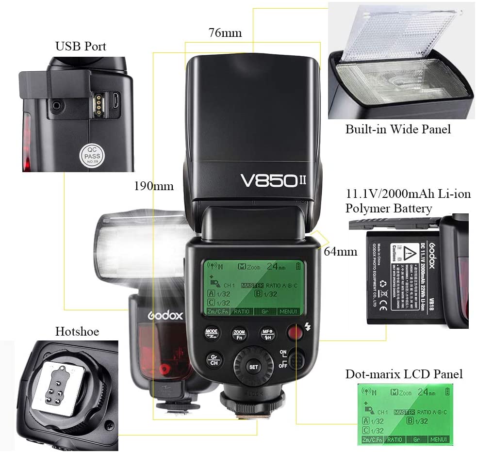 Godox V850II Ving Flash Light