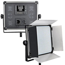 Load image into Gallery viewer, Yidoblo LED Video Light D-1080 with U Bracket &amp; Barndoors
