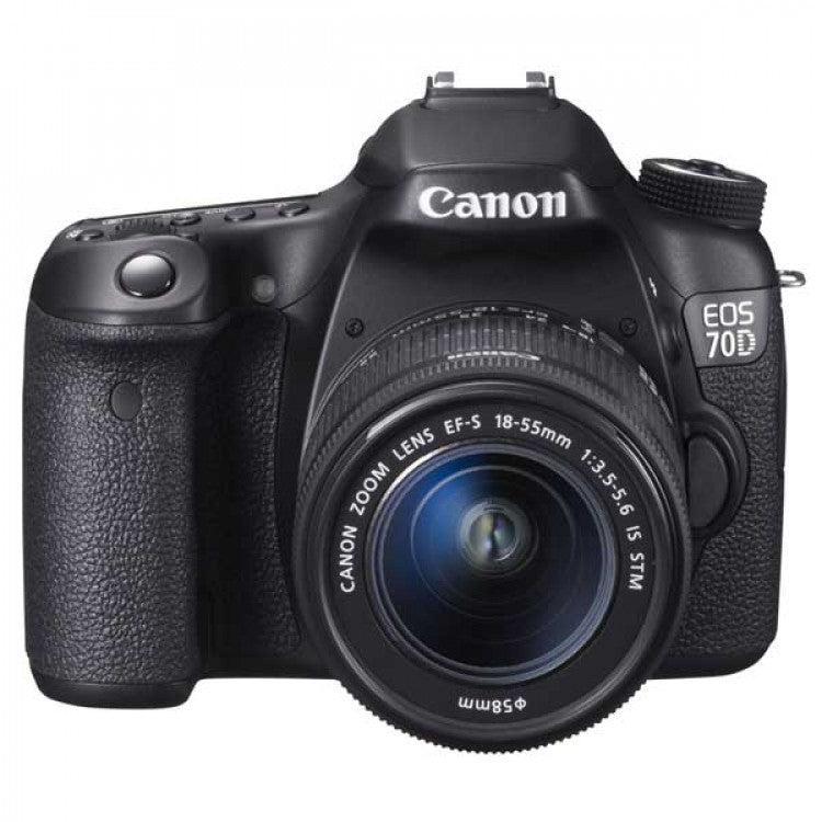 Canon 70D with 18-55mm Lens