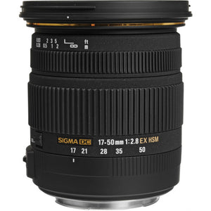 Used: Sigma 17-50mm f/2:8 Lens for Canon DSLR