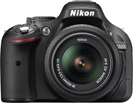Used: Nikon D5200 18-55mm  (Red in colour))