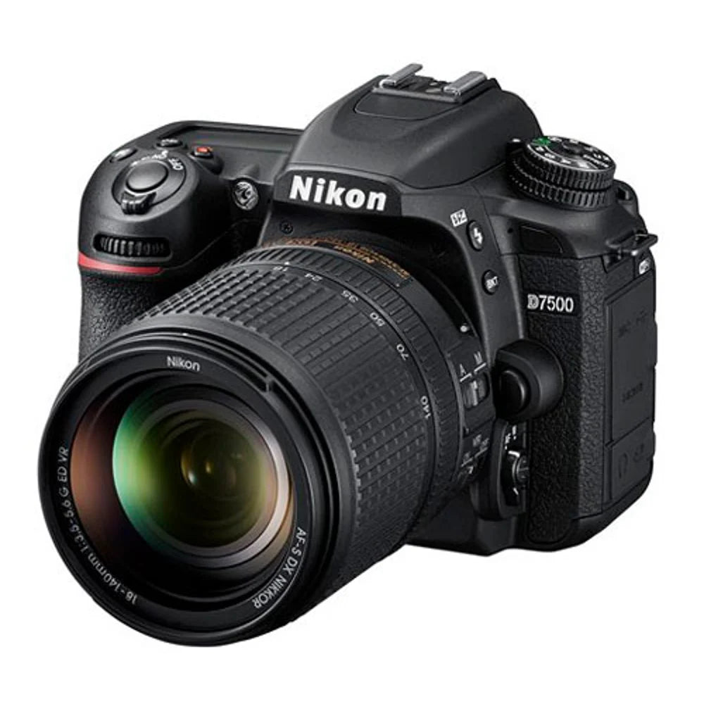 Used: Nikon D7500 DSLR Camera + 18-105mm lens