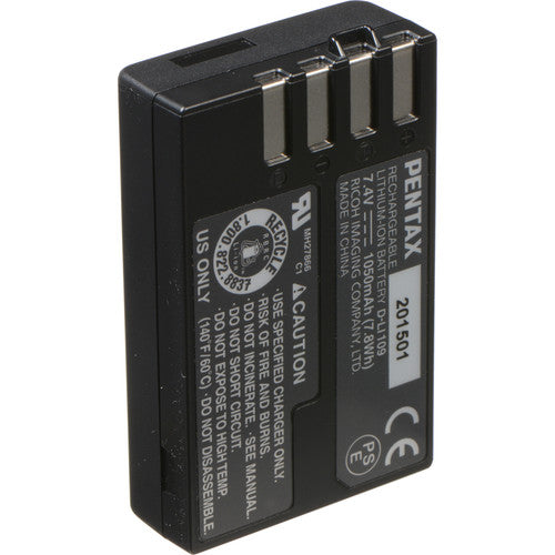Pentax Rechargeable Li-Ion Battery D-Li109 for The KR Digital SLR Camera