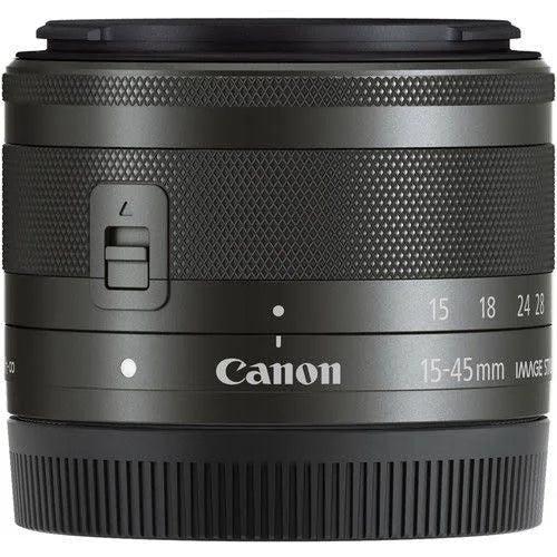 Canon EF-M 15-45mm F3.5-6.3 Is STM Lens (Used)