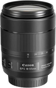 Used: Canon EF-S 18-135mm f/3.5-5.6 Image Stabilization USM Lens