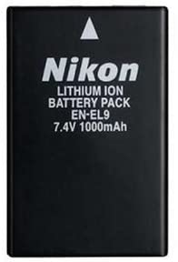 Nikon EN-EL9 Rechargeable Li-ion Battery for Nikon D40 and D40x Digital SLR Cameras