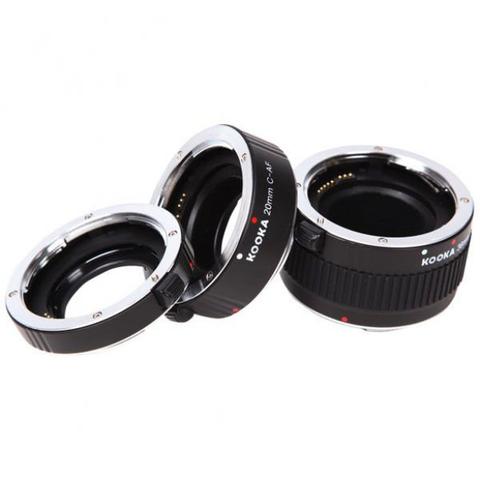 Kooka AF Extension tube set for Canon (12mm,20mm,36mm)