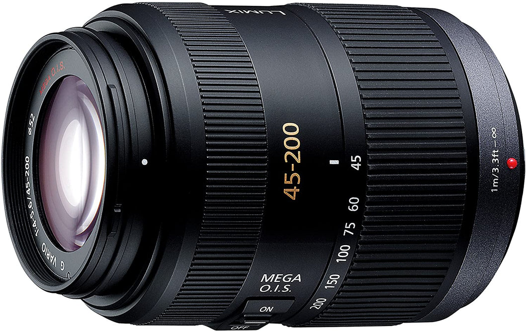 Used: 45-200mm f/4.0-5.6 Lumix G Vario Mega O.I.S. Lens