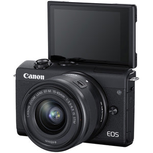Used: Canon EOS M200 Mirrorless Digital Camera+ 15-45mm Lens
