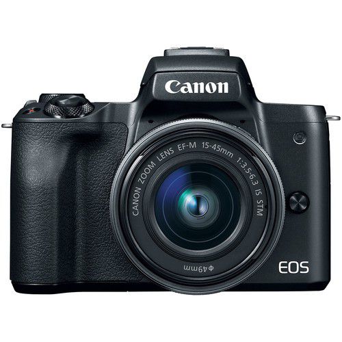 Canon EOS M50 Mirrorless Camera with 15-45mm IS STM Lens (Used)