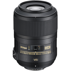Used: Nikon AF-S 85mm f/3.5G VR DX Macro Lens