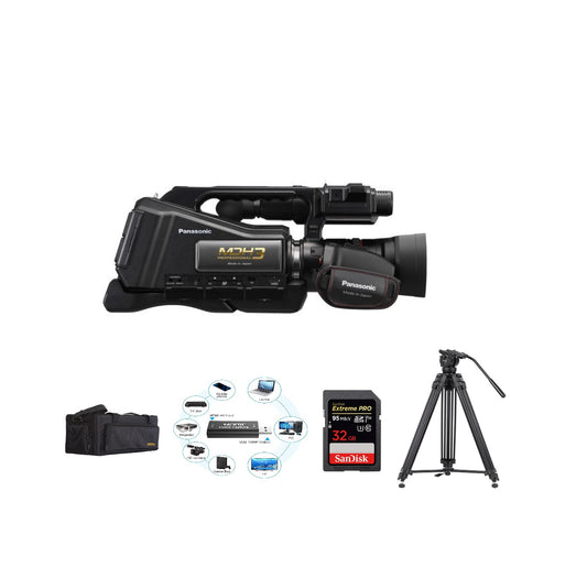 Used: Panasonic HC-MDH3 AVCHD Shoulder Mount Camcorder Full HD Kit