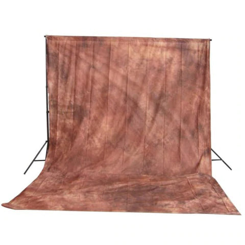 Muslin Multi Brown Backdrop Material 3x6m