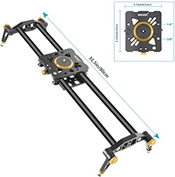 Carbon Fiber Camera Track Slider Video Stabilizer (80cm)