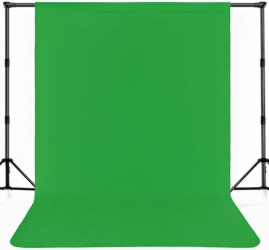 Quality Non Woven Muslin Background Backdrop - Chromakey Green (3 x 6m)