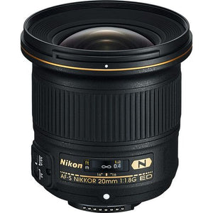 Used: Nikon AF-S NIKKOR 20mm f/1.8G Lens