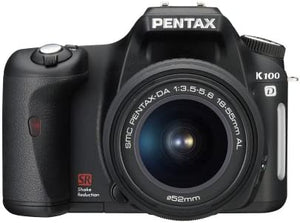 Used: Pentax K100D 6.1MP Digital SLR Camera+ 18-55mm f/3.5-5.6 Lens