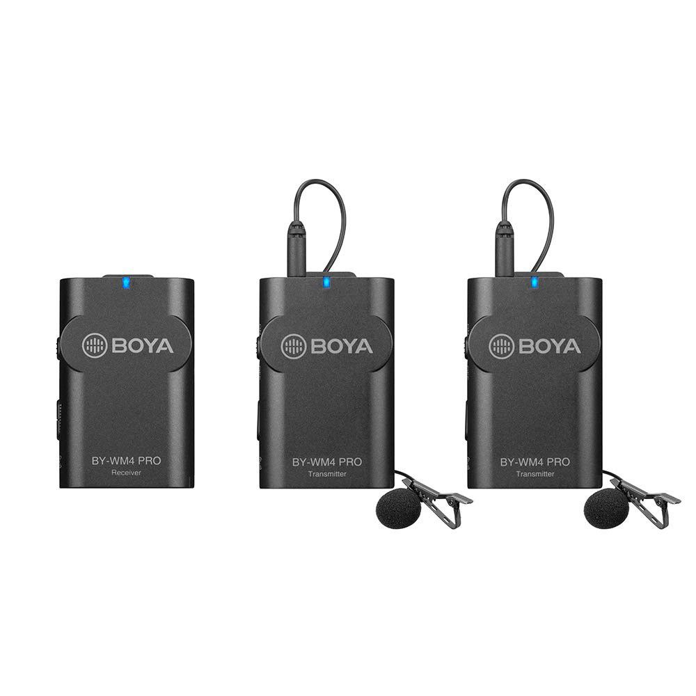 BOYA BY-WM4 PRO-K2 Dual-Channel Digital Wireless Microphone