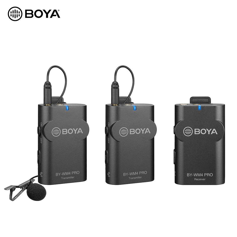 BOYA BY-WM4 PRO-K2 Dual-Channel Digital Wireless Microphone