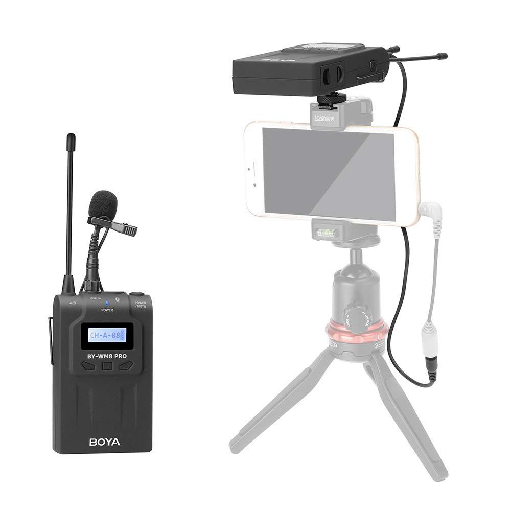 Boya BY-WM8 Pro K1 – Dual-Channel Wireless Mic System