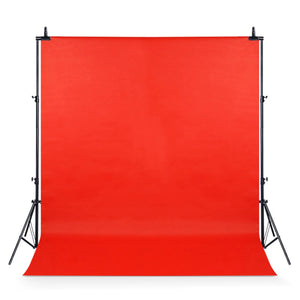 Professional 3mX6m photography Backdrop Red Screen (with stands)